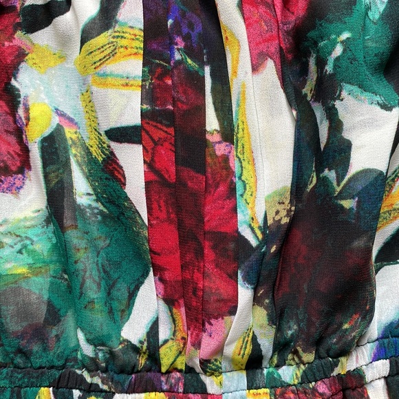 EUC Floral Strapless Dress by RACHEL Rachel Roy - Picture 5 of 12